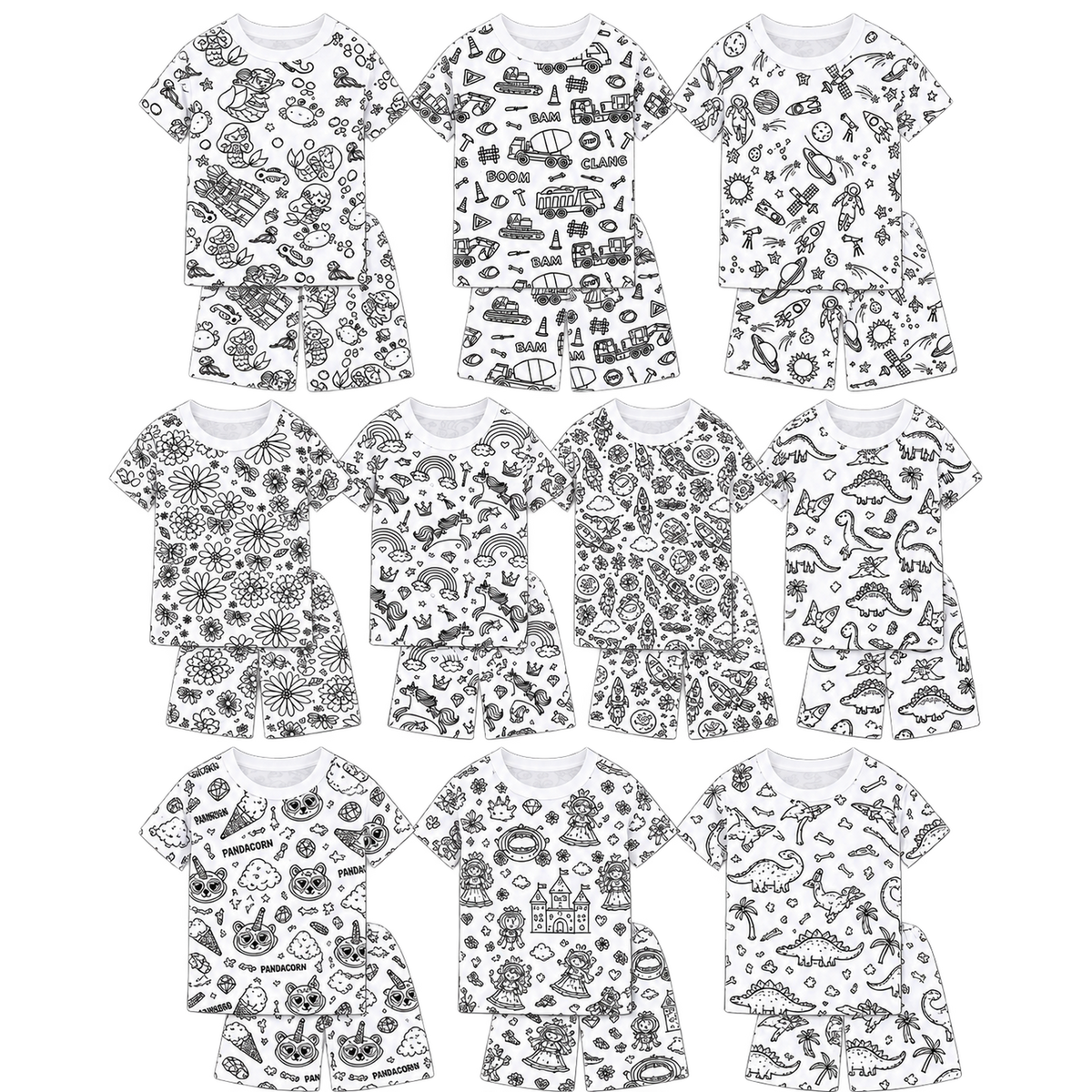 Doodle Dreams Colour-In Pyjama Set – collection