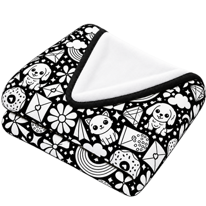 Doodle Dreams™ Colour-In Blanket