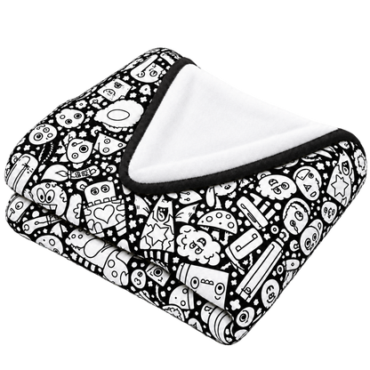 Doodle Dreams™ Colour-In Blanket