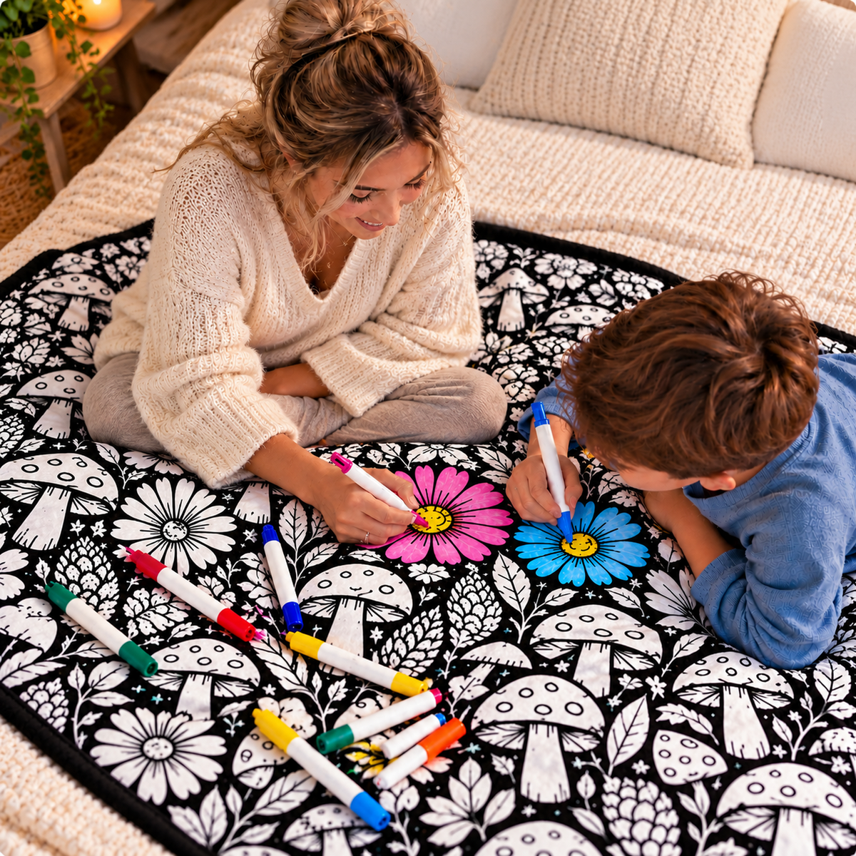 Doodle Dreams™ Colour-In Blanket