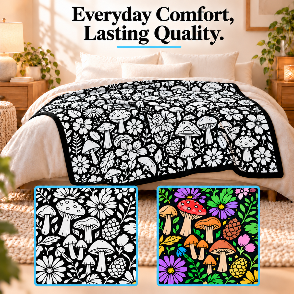 Doodle Dreams™ Colour-In Blanket