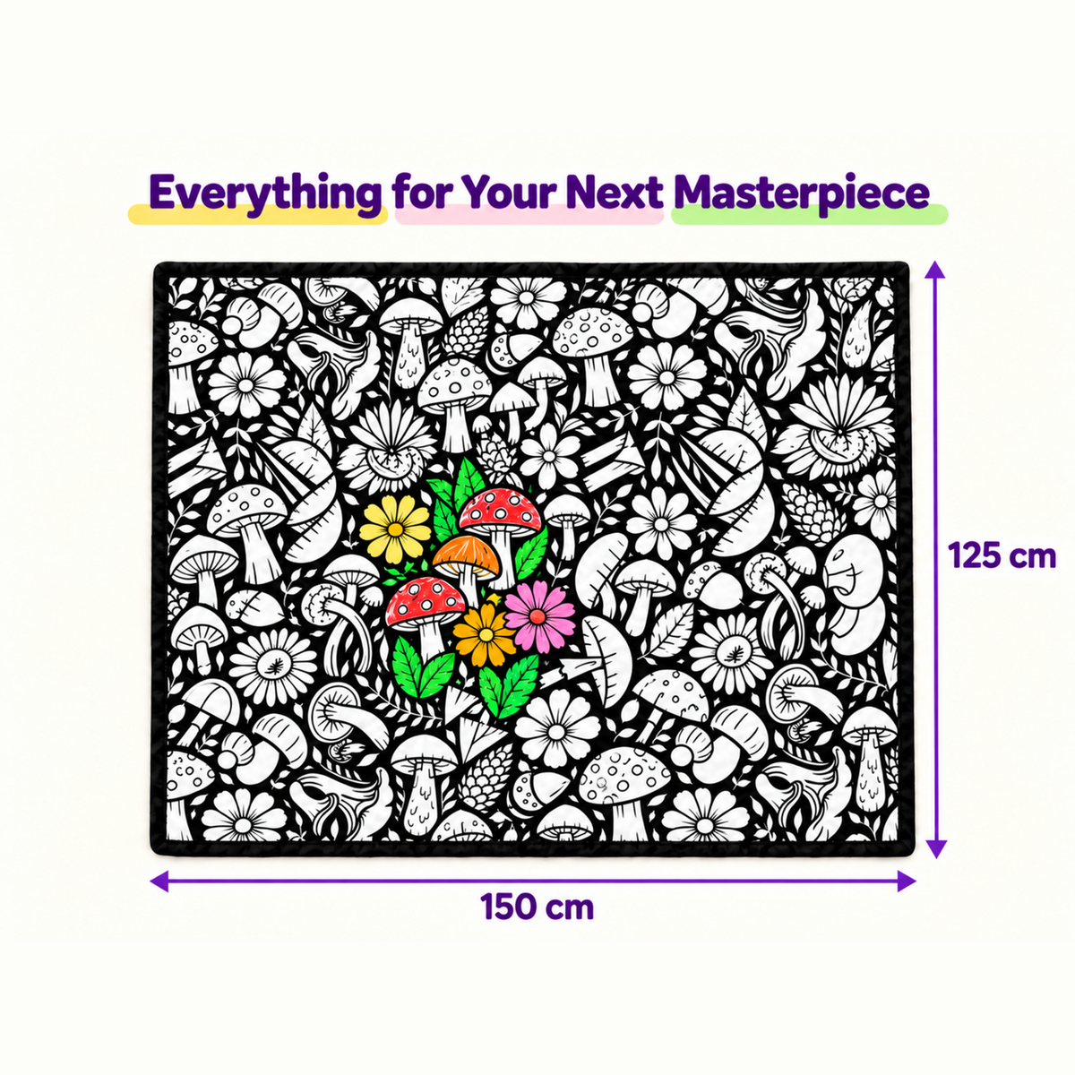 Doodle Dreams™ Colour-In Blanket