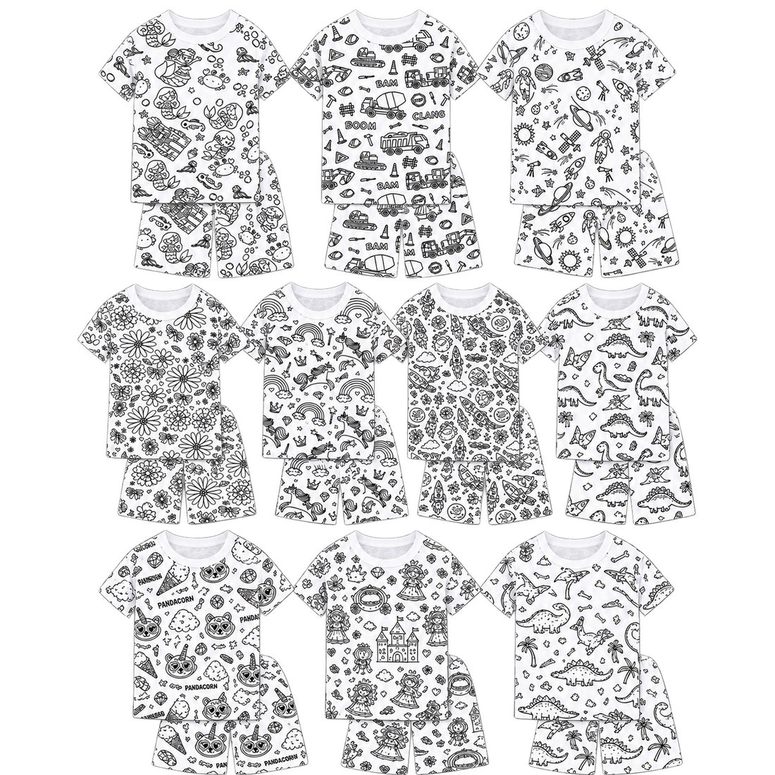 Doodle Dreams™ Colour-In Pyjama Set