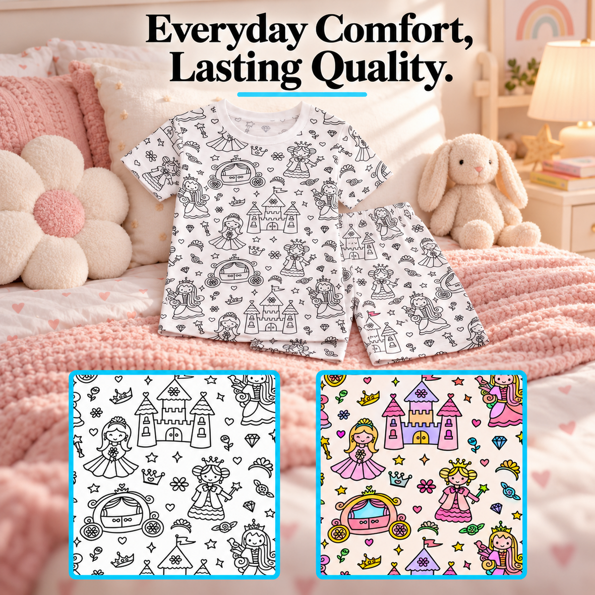 Doodle Dreams™ Colour-In Pyjama Set