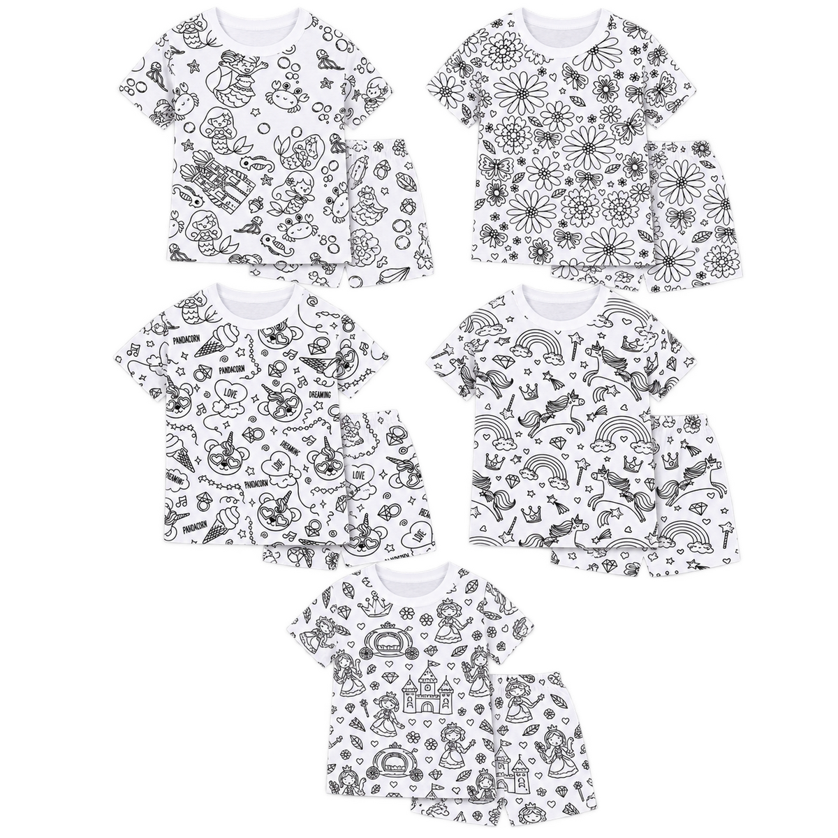Doodle Dreams™ Colour-In Pyjama Set