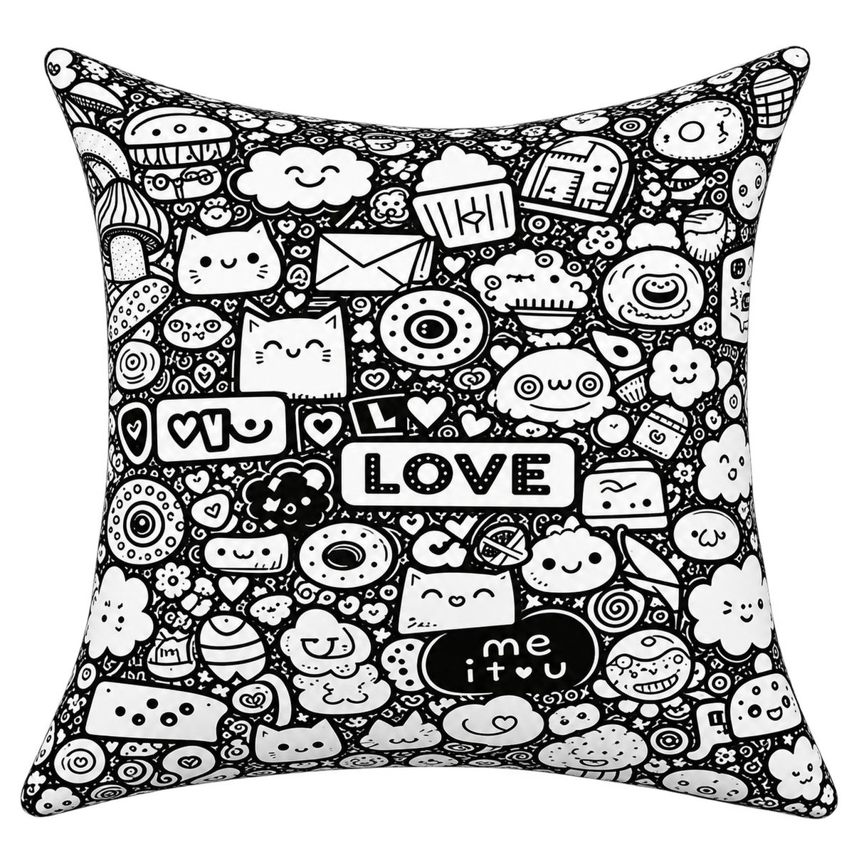 Doodle Dreams™ Colour-In Pillow