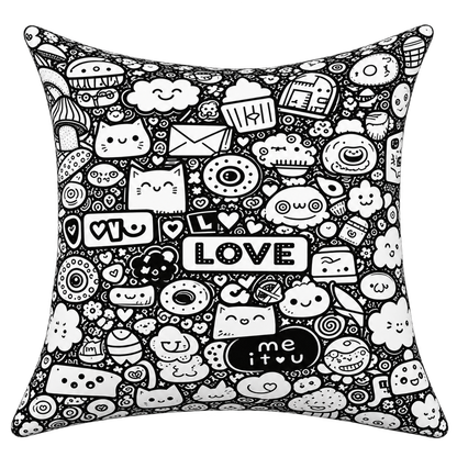 Doodle Dreams™ Colour-In Pillow
