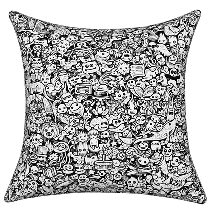 Doodle Dreams™ Colour-In Pillow