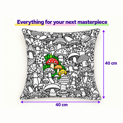 Doodle Dreams™ Colour-In Pillow