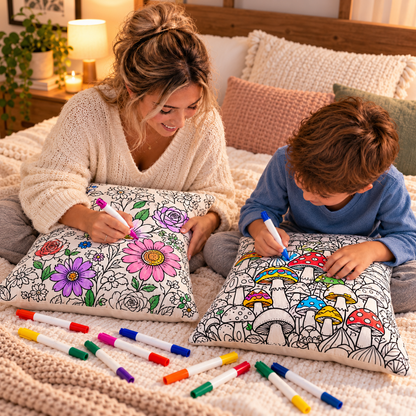 Doodle Dreams™ Colour-In Pillow