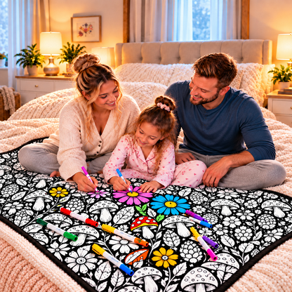 Doodle Dreams™ Colour-In Blanket
